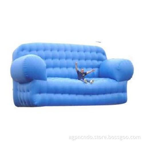 Blue Advertising Inflatables Couch Sofa Manufacturer With W
